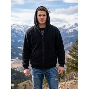 Sahara Club Hoodie Sz L Black